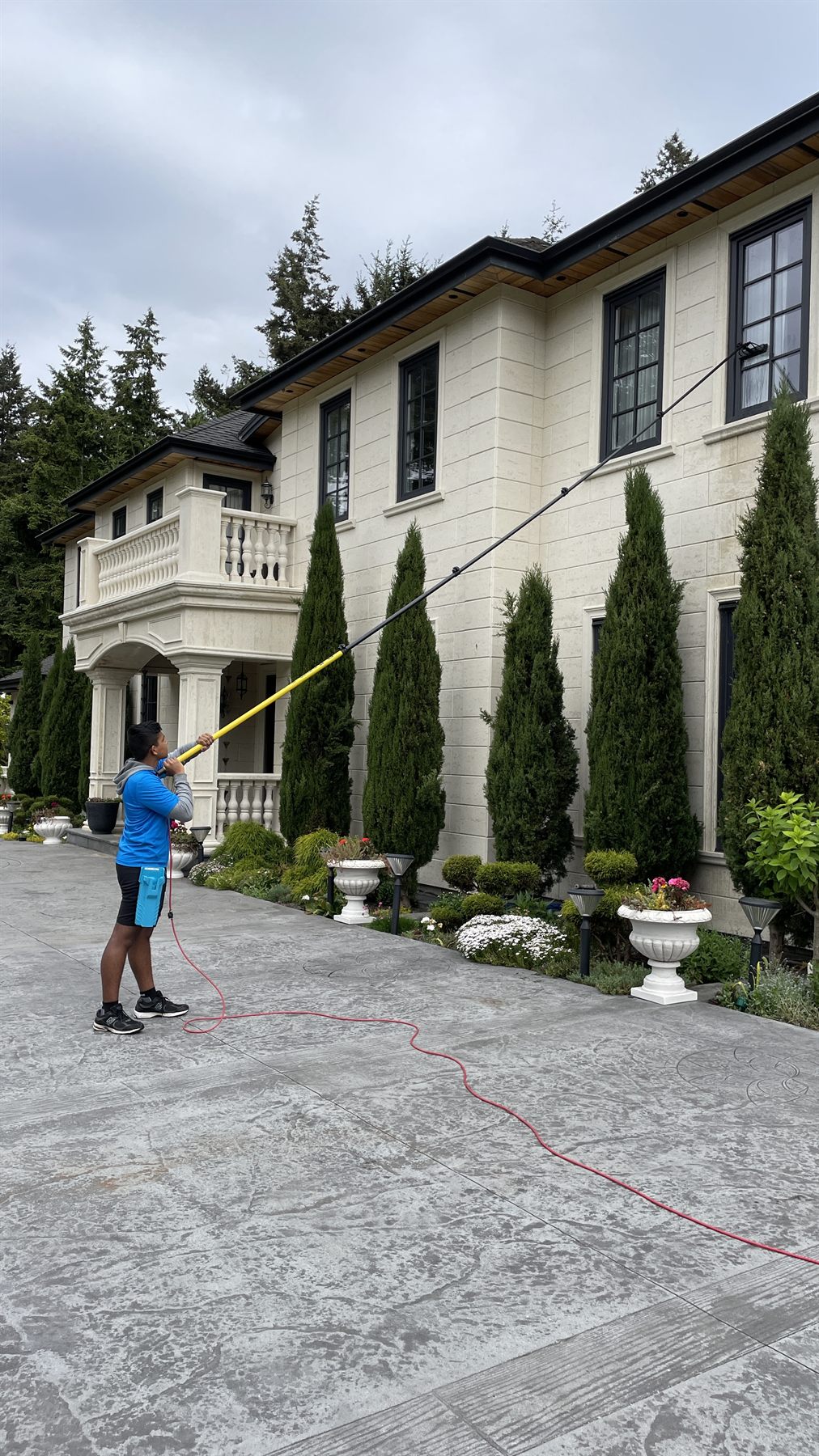Luxury residential window cleaning in the Lower Mainland